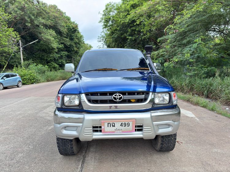 Toyota Hilux Tiger D4D 2001 รุ่นย่อยอื่นๆ Pickup ดีเซล ไม่ติดแก๊ส เกียร์ธรรมดา น้ำเงิน รูปที่ 3