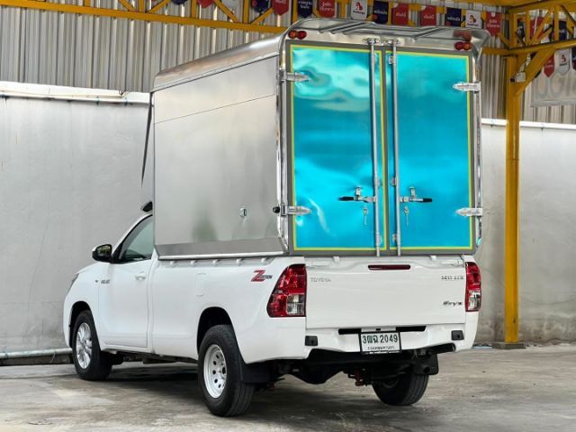 Toyota Hilux Revo 2021 2.4 Entry Pickup ดีเซล ไม่ติดแก๊ส เกียร์ธรรมดา ขาว รูปที่ 2