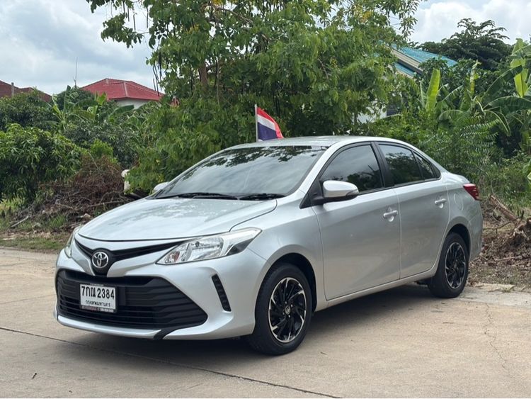 Toyota Vios 2018 1.5 J Sedan เบนซิน ไม่ติดแก๊ส เกียร์อัตโนมัติ เทา รูปที่ 3