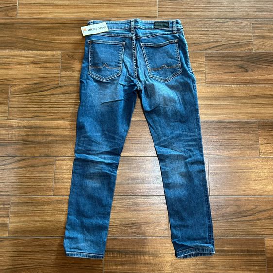 👖★ กางเกงยีนส์ AIIZ BLUE Denim ★ ของแท้  Slim Skinny fit  รูปที่ 7