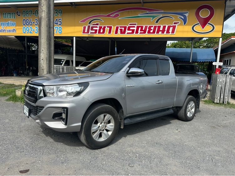 Toyota Hilux Revo 2019 2.4 E Prerunner Pickup ดีเซล ไม่ติดแก๊ส เกียร์อัตโนมัติ เทา