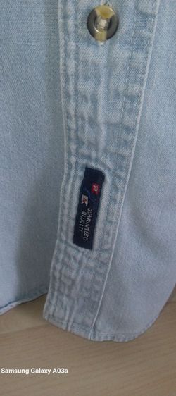 ขายเสื้อยีนแขนยาวแบรนแท้PORT รูปที่ 4