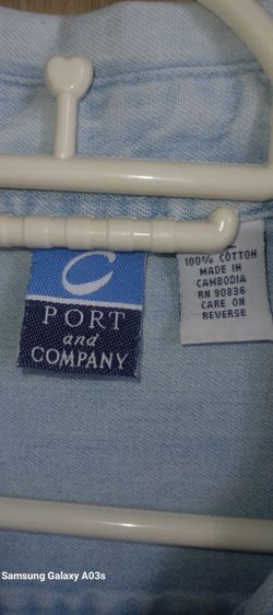 ขายเสื้อยีนแขนยาวแบรนแท้PORT รูปที่ 12