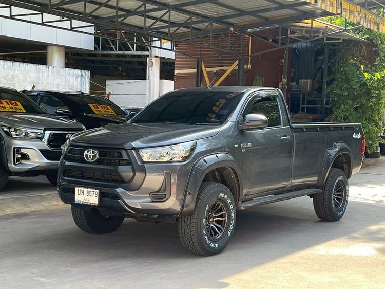 รถ Toyota Hilux Revo 2.8 ENTRY STANDARD CAB สี เทา