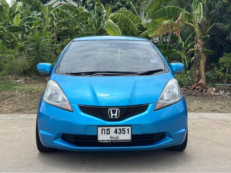 รถ Honda Jazz 1.5 S i-DSi สี น้ำเงิน