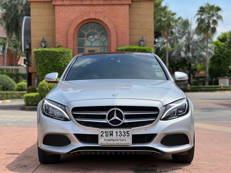 Mercedes-Benz C-Class 2018 C350e Sedan เบนซิน เกียร์อัตโนมัติ เทา รูปที่ 2