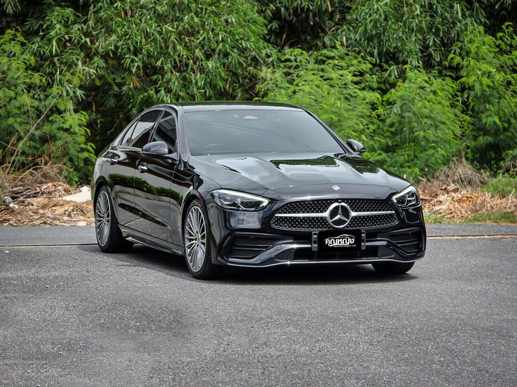รถ Mercedes-Benz C-Class C220 สี ดำ