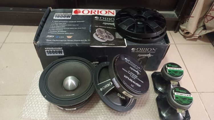 ขาย Orion 8 นิ้ว XPM84MBF ,แหลมTimpano รูปที่ 6