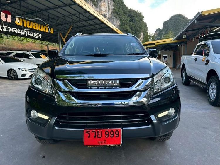Isuzu MU-X 2016 3.0 4WD Utility-car ดีเซล ไม่ติดแก๊ส เกียร์อัตโนมัติ ดำ รูปที่ 2