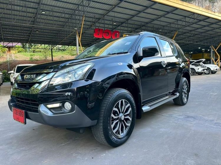 Isuzu MU-X 2016 3.0 4WD Utility-car ดีเซล ไม่ติดแก๊ส เกียร์อัตโนมัติ ดำ รูปที่ 3