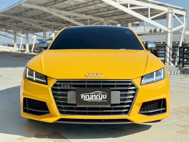 Audi Audi TTS  2018 2.0 TFSI Quattro 4WD Sedan เบนซิน ไม่ติดแก๊ส เกียร์อัตโนมัติ เหลือง รูปที่ 3