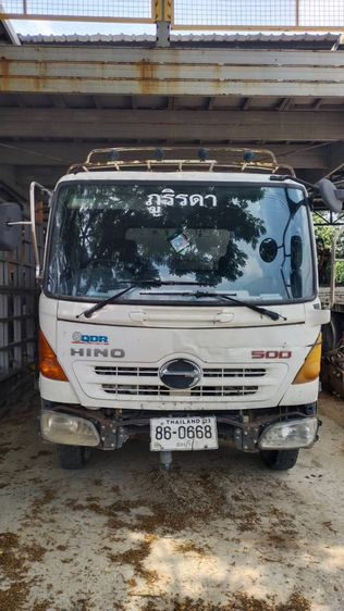 6  ล้อ HINO FC 175แรงม้า รถบรรทุก 6ล้อ ดั้มพ์ ปี2015 เลขไมล์ 157,703 กม. รถบ้านป้ายแดงมือเดียวเจ้าของขายเอง