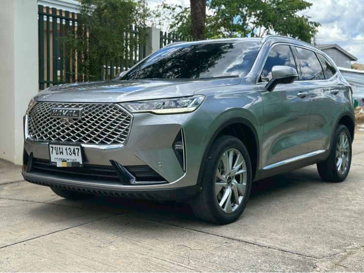 GWM Haval H6 2021 1.5 Hybrid Ultra Utility-car ปลั๊กอินไฮบริด (PHEV) ไม่ติดแก๊ส เกียร์อัตโนมัติ เทา รูปที่ 2