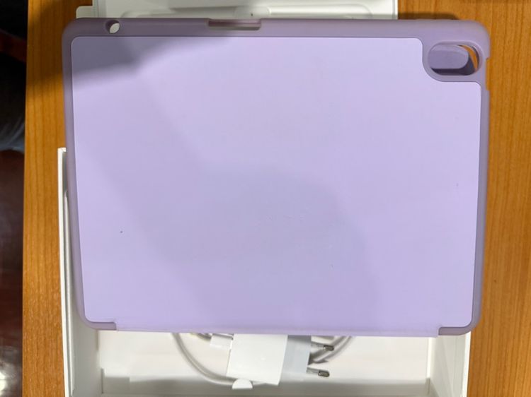 iPad Air 6 WiFi 128 สีม่วง พร้อมปาก Apple Pencil pro รูปที่ 13