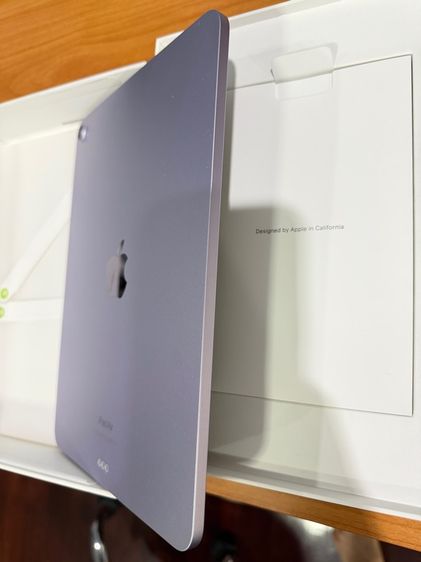 iPad Air 6 WiFi 128 สีม่วง พร้อมปาก Apple Pencil pro รูปที่ 5