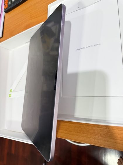 iPad Air 6 WiFi 128 สีม่วง พร้อมปาก Apple Pencil pro รูปที่ 6