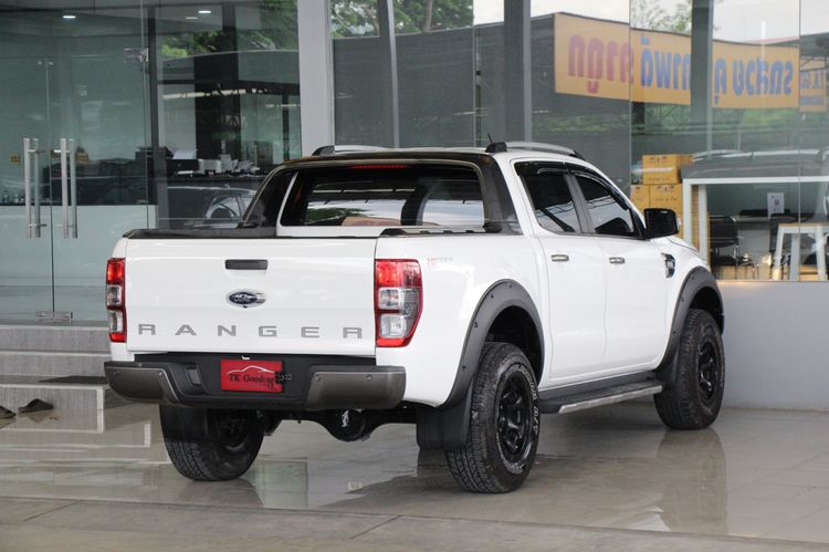 Ford Ranger 2018 2.2 Hi-Rider Wildtrak Pickup ดีเซล ไม่ติดแก๊ส เกียร์อัตโนมัติ ขาว รูปที่ 2