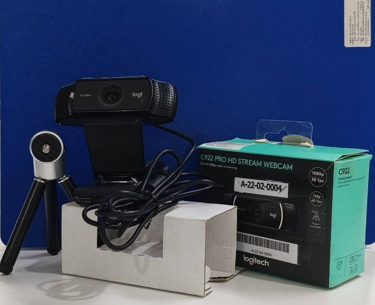 📸 กล้อง Webcam Logitech C922 Pro (มือสอง สภาพดี)