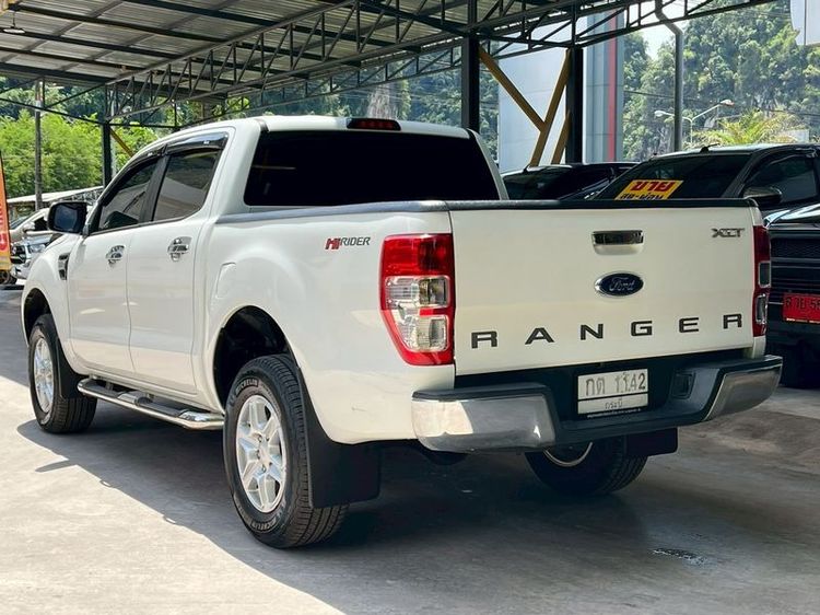 Ford Ranger 2014 2.2 Hi-Rider XLT Pickup ดีเซล ไม่ติดแก๊ส เกียร์ธรรมดา ขาว รูปที่ 4