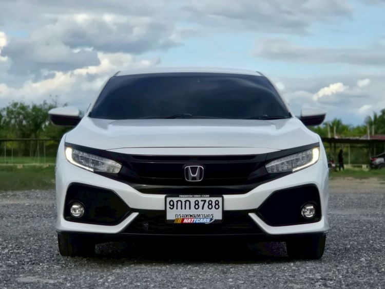 Honda Civic 2019 1.5 Turbo Sedan เบนซิน ไม่ติดแก๊ส เกียร์อัตโนมัติ ขาว รูปที่ 2