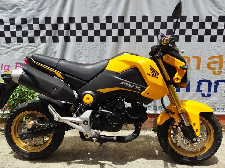 Msx125 สตาร์ทมือ รถบ้านมือเดียว สภาพดีเครื่องดี เล่มทะเบียนชุดโอนครบ  รูปที่ 2