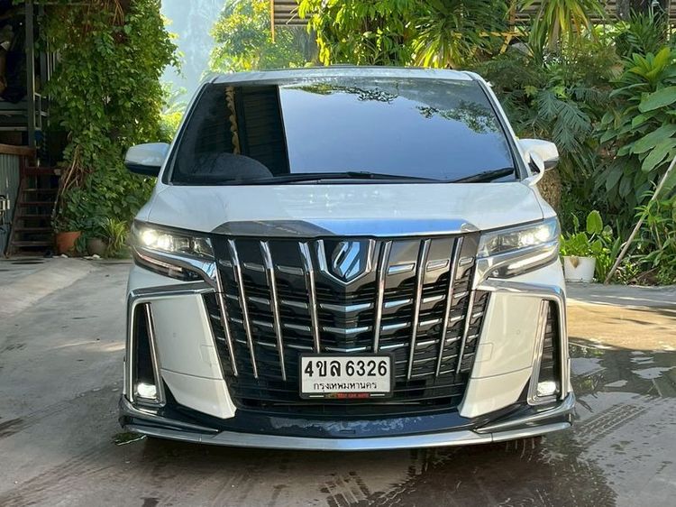Toyota Alphard 2023 2.5 S C-Package Utility-car เบนซิน ไม่ติดแก๊ส เกียร์อัตโนมัติ ขาว รูปที่ 2