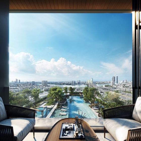 ตกแต่งครบ CM04436 ขายดาวน์ คอนโด คิงสแควร์ เรสซิเดนซ์  KingsQuare Residence ถนนพระรามที่ 3