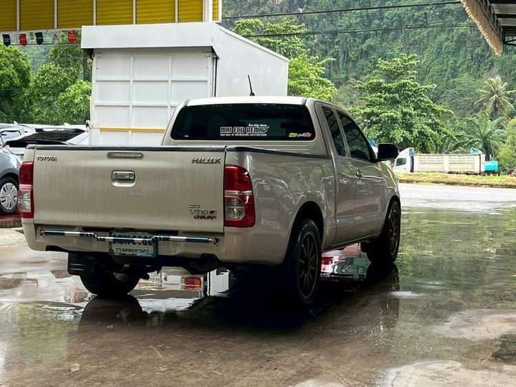 Toyota Hilux Vigo Champ 2014 Smart Cab 2.5 J Pickup ดีเซล ไม่ติดแก๊ส เกียร์ธรรมดา บรอนซ์ทอง รูปที่ 4