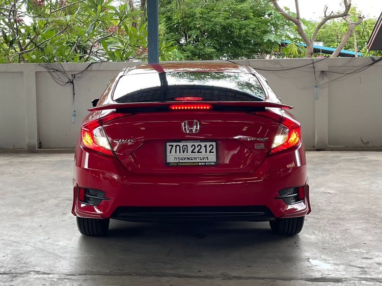 Honda Civic 2018 1.8 EL i-VTEC Sedan เบนซิน ไม่ติดแก๊ส เกียร์อัตโนมัติ แดง รูปที่ 4