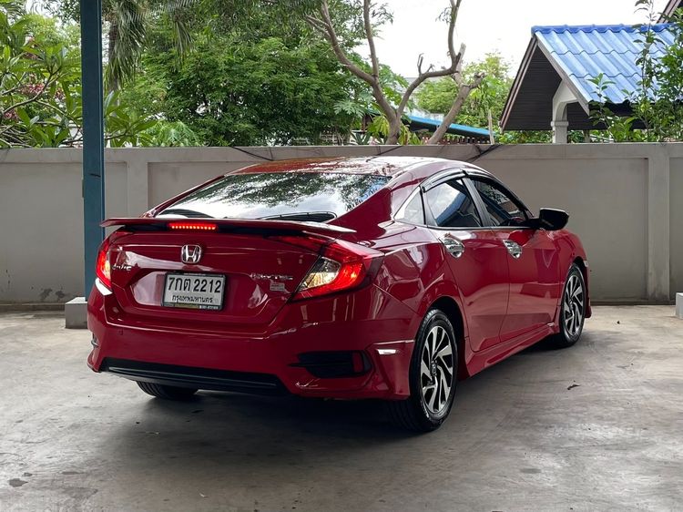 Honda Civic 2018 1.8 EL i-VTEC Sedan เบนซิน ไม่ติดแก๊ส เกียร์อัตโนมัติ แดง รูปที่ 2