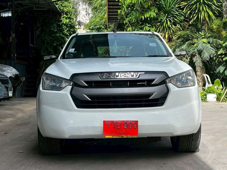 Isuzu D-MAX 2021 1.9 S Pickup ดีเซล ไม่ติดแก๊ส เกียร์ธรรมดา ขาว รูปที่ 2