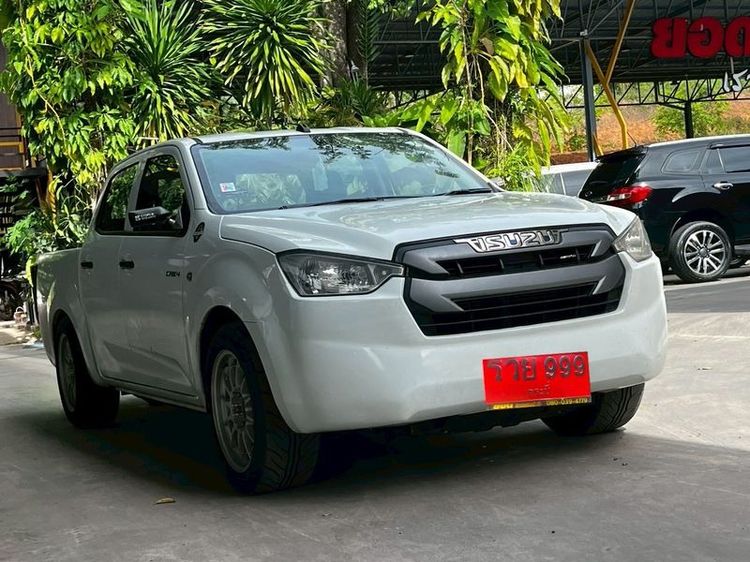 Isuzu D-MAX 2021 1.9 S Pickup ดีเซล ไม่ติดแก๊ส เกียร์ธรรมดา ขาว รูปที่ 3