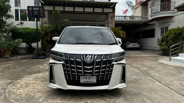รถ Toyota Alphard 2.5 S C-Package สี ขาว
