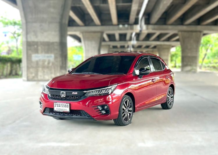 รถ Honda City 1.0 RS สี แดง