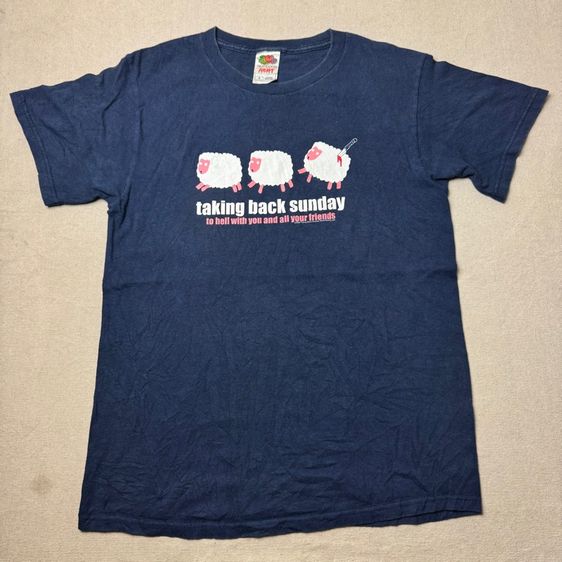เสื้อยืด Taking Back Sunday งานปี 2008 Size S รูปที่ 2