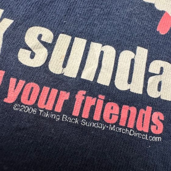 เสื้อยืด Taking Back Sunday งานปี 2008 Size S รูปที่ 5