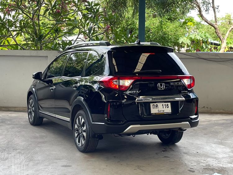 Honda BR-V 2020 1.5 SV Utility-car เบนซิน ไม่ติดแก๊ส เกียร์อัตโนมัติ ดำ รูปที่ 4