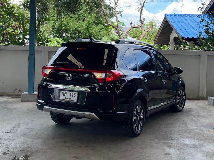 Honda BR-V 2020 1.5 SV Utility-car เบนซิน ไม่ติดแก๊ส เกียร์อัตโนมัติ ดำ รูปที่ 2