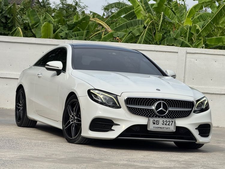 รถ Mercedes-Benz E-Class E300 2.0 AMG Dynamic สี ขาว