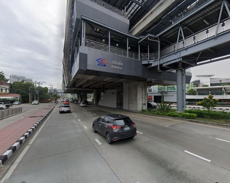 ขายที่ดินเชปสวย หน้ากว้าง โซนศรีนครินทร์ ใกล้ MRT กลันตัน 