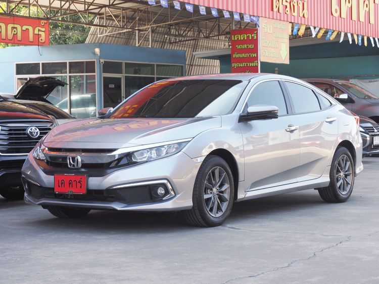 Honda Civic 2021 1.8 EL i-VTEC Sedan เบนซิน ไม่ติดแก๊ส เกียร์อัตโนมัติ เทา รูปที่ 3
