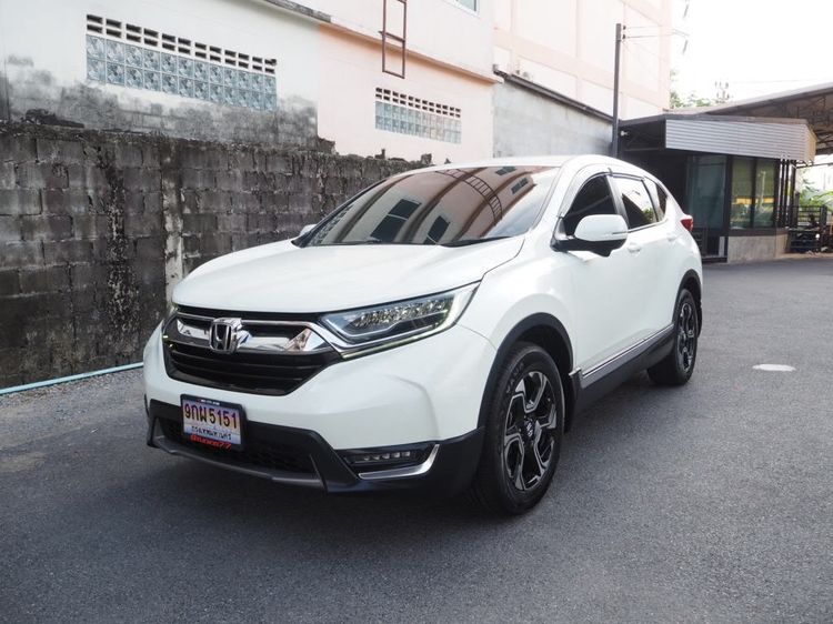 รถ Honda CR-V 2.4 EL 4WD สี ขาว