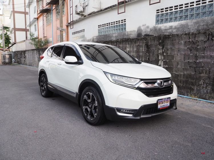 Honda CR-V 2019 2.4 EL 4WD Utility-car เบนซิน ไม่ติดแก๊ส เกียร์อัตโนมัติ ขาว รูปที่ 2