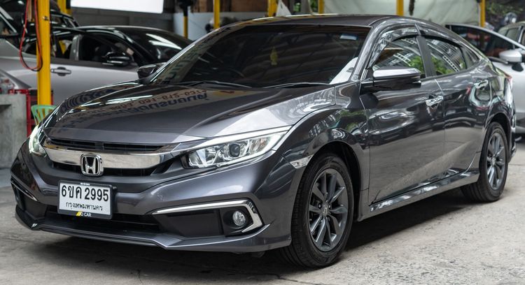 Honda Civic 2019 1.8 EL i-VTEC Sedan เบนซิน ไม่ติดแก๊ส เกียร์อัตโนมัติ เทา รูปที่ 2
