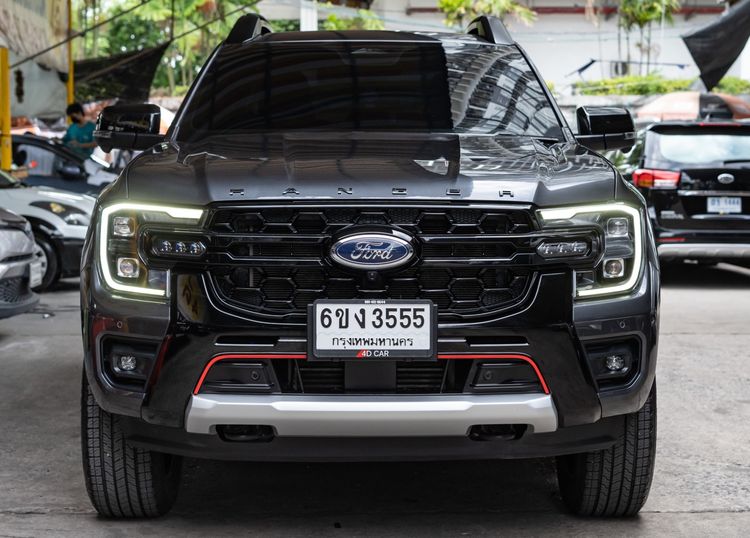 รถ Ford Ranger 2.0 Bi-Turbo Hi-Rider Storntrak สี เทา