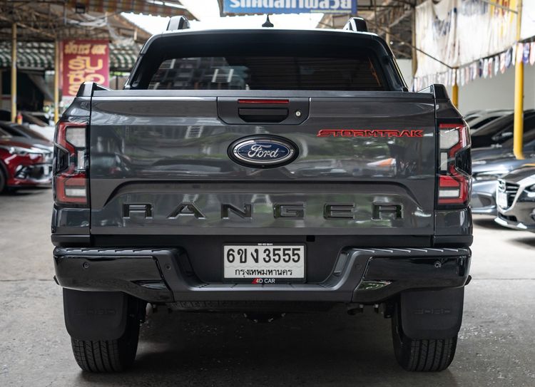 Ford Ranger 2025 2.0 Bi-Turbo Hi-Rider Storntrak Pickup ดีเซล ไม่ติดแก๊ส เกียร์อัตโนมัติ เทา รูปที่ 4