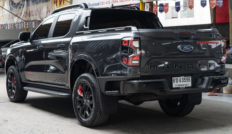 Ford Ranger 2025 2.0 Bi-Turbo Hi-Rider Storntrak Pickup ดีเซล ไม่ติดแก๊ส เกียร์อัตโนมัติ เทา รูปที่ 3