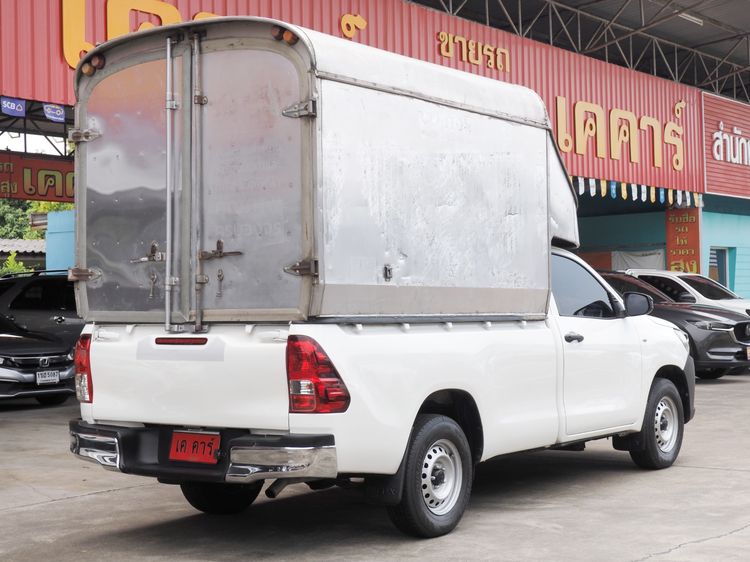 Toyota Hilux Revo 2016 2.4 J Pickup ดีเซล ไม่ติดแก๊ส เกียร์ธรรมดา ขาว รูปที่ 4