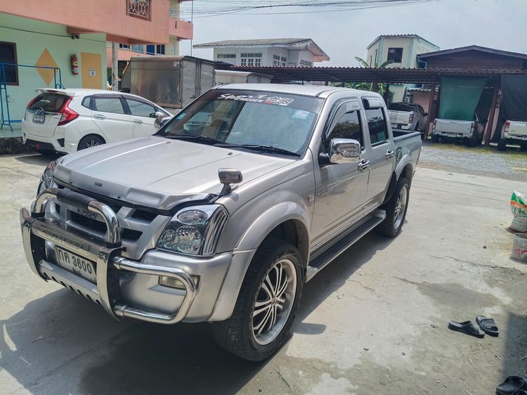 Toyota Hilux Tiger 2005 3.0 SGL Pickup ดีเซล ไม่ติดแก๊ส เกียร์ธรรมดา เทา รูปที่ 4
