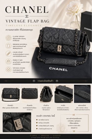 CHANEL Vintage Flap Bag